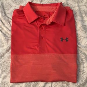 Under Armour Golf Polo (Pink)